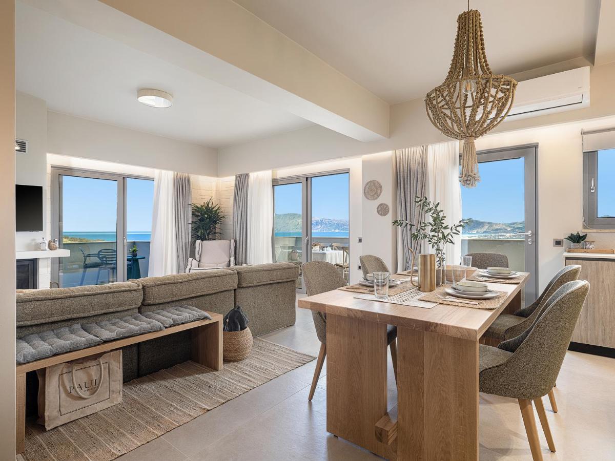 Emmanuel'S Sea View Luxury Apartment Kíssamos Zewnętrze zdjęcie