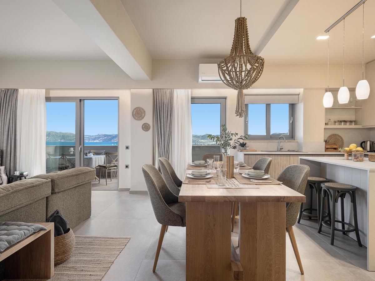 Emmanuel'S Sea View Luxury Apartment Kíssamos Zewnętrze zdjęcie