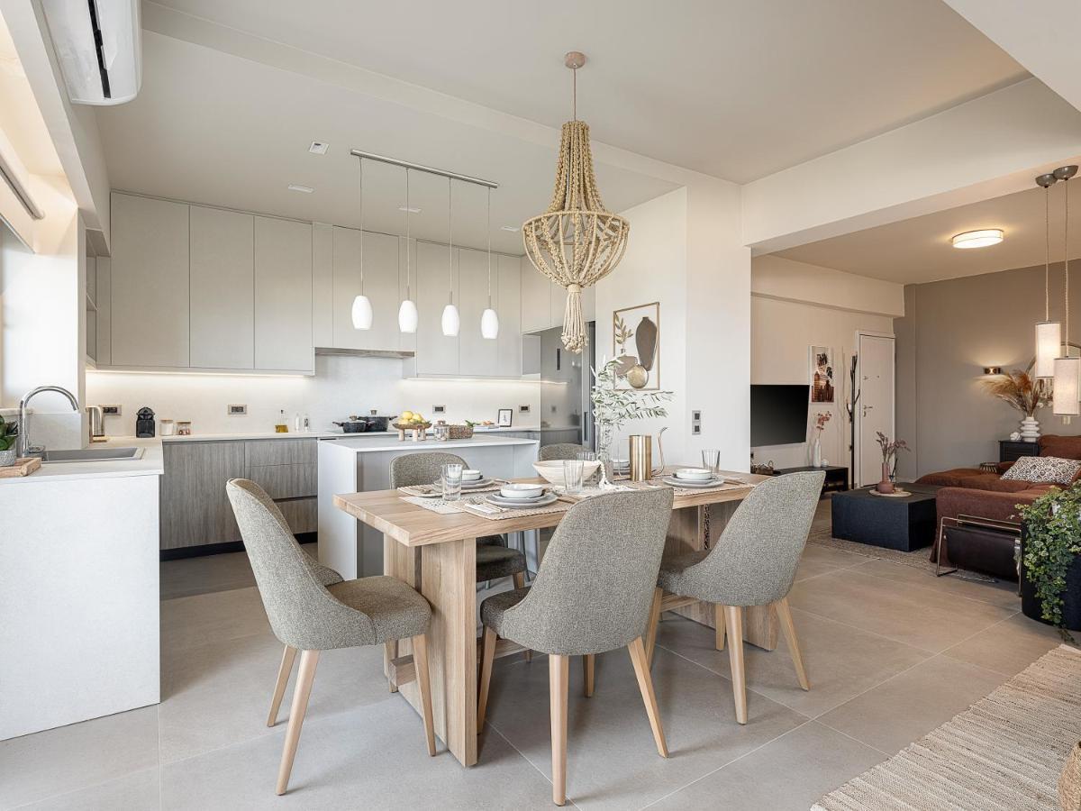 Emmanuel'S Sea View Luxury Apartment Kíssamos Zewnętrze zdjęcie